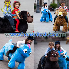 Chine Hansel safari cool kiddie rides amusement ride walking animal rides manufacturer fournisseur
