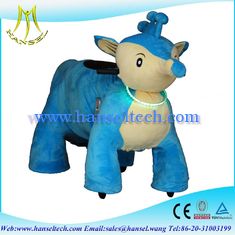 Chine Hansel Guangdong Animal Ride Scooters Stuffed Animals Plush Wheels Mall Ride On Toys fournisseur