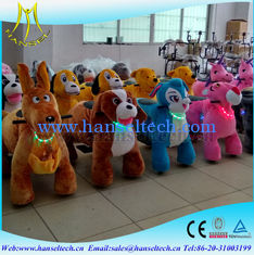 Chine Hansel  battery coin operation equipment for children entertainment centers animal scooter ride	zippy pets for sale fournisseur