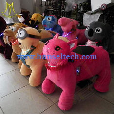 Chine Hansel big cock park rides fiberglass body mini car bar game machine coin operated ride on animals in shopping mall fournisseur