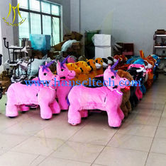 Chine Hansel rides for kids cheap amusement ride zippy rides for sale	horseback riding machine  factory animal scooter fournisseur