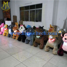 Chine Hansel plush toy on animaks rides for sales electric riding animals playground equipment rocking mechanical animals fournisseur