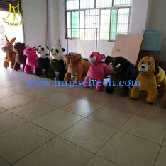 Chine Hansel electric dog walking machine arcade games coin operated children rides animal ride scooters for shopping mall fournisseur