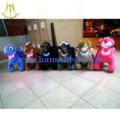 Chine Hansel battery motorized animals electric ride motorized toy mechanism animal toy ride for mall indoor game machine fournisseur