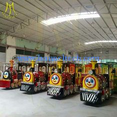 Chine Hansel stock amusement park rides trackless battery operated train rides factory fournisseur