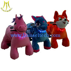 Chine Hansel high quality stock coin operated plush electric animal bike for sale manufacturer fournisseur