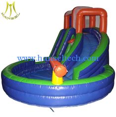 Chine Hansel children amusement park equipment kids indoor inflatable slide for sale fournisseur
