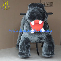 Chine Hansel children rides for sale mall ride on toys plush electric animal scooters fournisseur