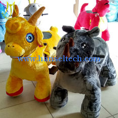 Chine Hansel plush stuffed riding toy walking ride on goat electronic ride on animal fournisseur