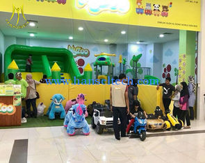 Chine Hansel  wholesale coin operated animal electric car kids plush rocking horse fournisseur
