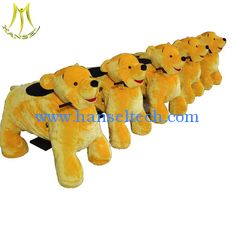 Chine Hansel plush animal battery coin operated stuffed animal ride bear fournisseur