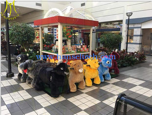 Chine Hansel wholesale battery powered animal toy plush electrical animal rides for shopping mall fournisseur