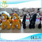 Hansel hot selling kids plush eletric motorizd  animal for shopping amusent park mall animal scooter ride led necklace fournisseur