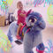 Hansel  hot coin operated rideable horse toys plush animal toy rides fournisseur
