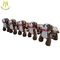 Hansel coin operated amusement animal ride on for kids  plush motorized animals electric fournisseur