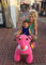 Hansel Hot selling shopping mall animales montables electricos animal plush ride fournisseur