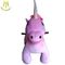 Hansel coin operated walking animal rides for mall motorized animal plush unicorn rides fournisseur