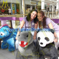 Chine Hansel stuffed animals / ride on toy animal walking toys plush animals motorized scooters fournisseur