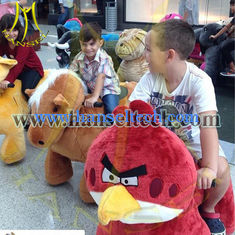 Chine Hansel popular animal ride machine on wheel animal rides for little kids fournisseur
