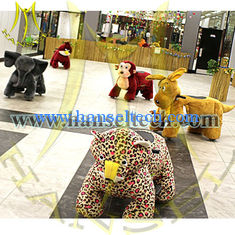 Chine Hansel Best seller coin operated animal rides battery operated Walking Scooter Animals Plush Riding Animals fournisseur