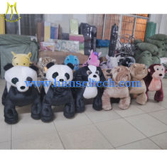 Chine Hansel Best selling kid scooter electric horse plush toys stuffed animals on wheel in shopping mall fournisseur