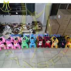 Chine Hansel Best selling shopping mall Hot motorized plush riding animals for children in playland fournisseur