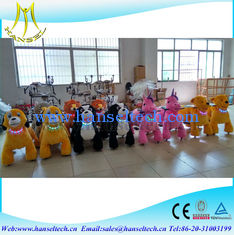 Chine Hansel kids riding in the mall coin operated electric motorized animal plush rides fournisseur