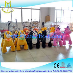 Chine Hansel high quality motor animal plush zoo animal scooter kids ride on toys at mall fournisseur