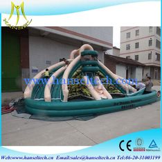 Chine Hansel hot selling children amusement park inflatable bounce house inflatable bouncy castle fournisseur