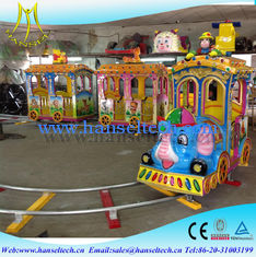 Chine Hansel kids electric amusement train rides kiddie amusement rides train fournisseur