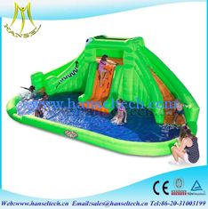 Chine Hansel commercial outdoor use chldren party equipment inflatable jumping water slide fournisseur