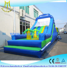 Chine Hansel hot children game equipment inflatable fun park with bouncer jumping slide fournisseur