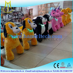 Chine Hansel coin operated kiddie rides outdoor games for kids playground equipment for children motorized plush animals fournisseur