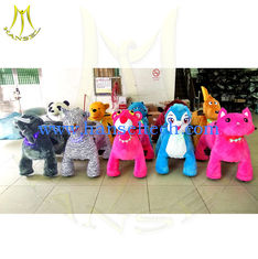 Chine Hansel entertainement machine playing items for kids kids toy rider coin animal moving plush motorized animals fournisseur