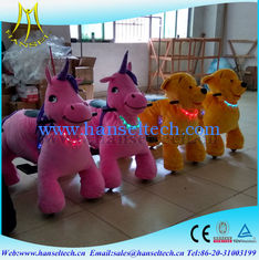 Chine Hansel motuntable animals kiddy rides machines kiddie ride coin operated game moving  amusement park games factory fournisseur