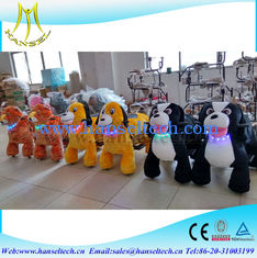 Chine Hansel amusement park car ride toy rider coin operated stuffed animals that walk motorcycle child electric walking toys fournisseur