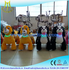 Chine Hansel motorized plush riding animals amusement park rides for children game machine coin operated drivable animals fournisseur