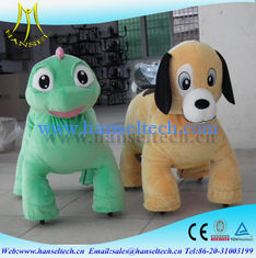 Chine Hansel safari animal motorized ride indoor amusement park equipment electric stuffed animals adults can ride theme park fournisseur
