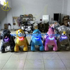 Chine Hansel plush electrical animal toy kiddie rides kids for shopping centers ride on animals coin operated kids rides fournisseur