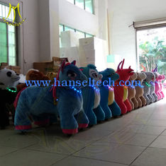 Chine Hansel coin operated kids ride machine theme park rides for sale hansel tech ride on animal unicorn rideable toys fournisseur