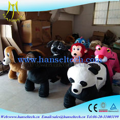 Chine Hansel stuffed animal motorized ride names of indoor games cheap electric cars for kids mall ride on  animal fournisseur