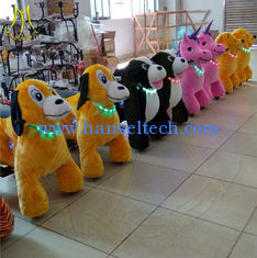 Chine Hansel indoor playground business plan coin operated dragon ride walking indoor soft animal scooter rides cars fournisseur