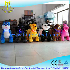 Chine Hansel children indoor amusement park ride on animals in shopping mall motorized plush riding animals children indoor fournisseur