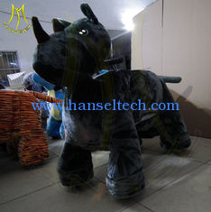 Chine Hansel kiddie ride small train rohs standard luck cow electric motorized scooter with coin operated animal scooter ride fournisseur