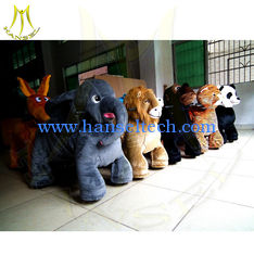 Chine Hansel kids rides amusement machines plush animal electric scooterelectric ride on horse toy rideable animal fournisseur