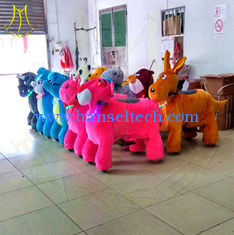Chine Hansel plush electric horse toy coin operated gaming machines bull riding toys for kids giant animals kids riding fournisseur