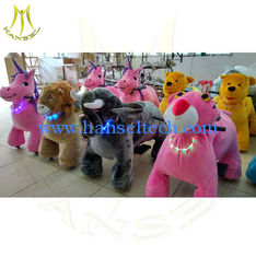 Chine Hansel coin operated kiddie rides for sale uk entertainment play equipment animal cow electric riding animal kids fournisseur