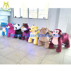 Chine Hansel electric power wheels ride on kids car mechanical horse ride mechanical animals toys kiddie ride small train fournisseur