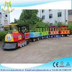Chine Hansel Amusement park train rides for sale outdoor door park trackless amusement trains for sale fournisseur