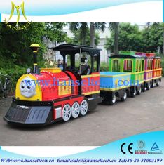 Chine Hansel Electric amusement sightseeing park rides trackless road trains for sale amusement train rides fournisseur